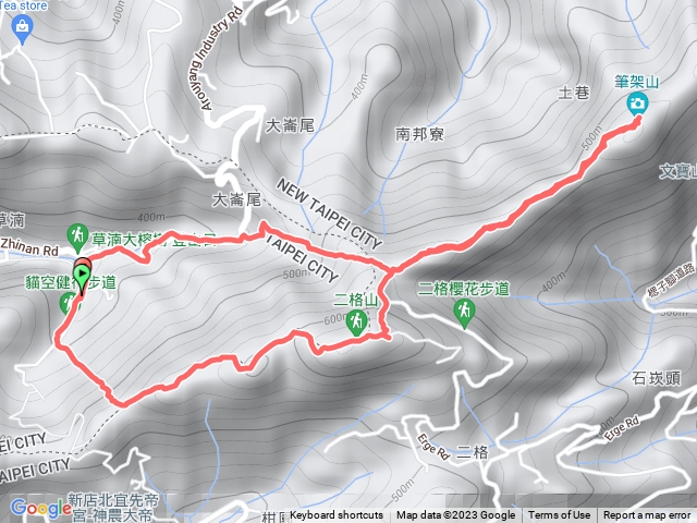 筆架山及二格山