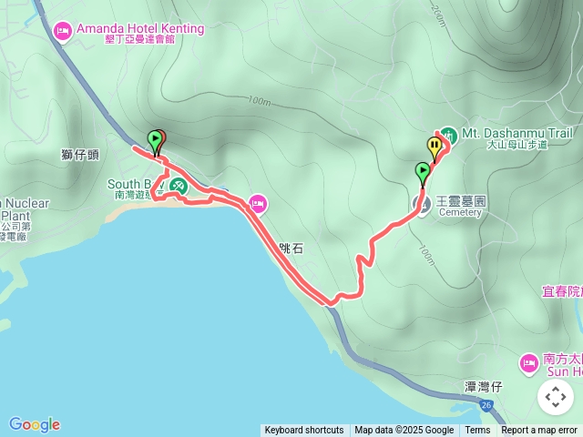 大山母山未竟之旅