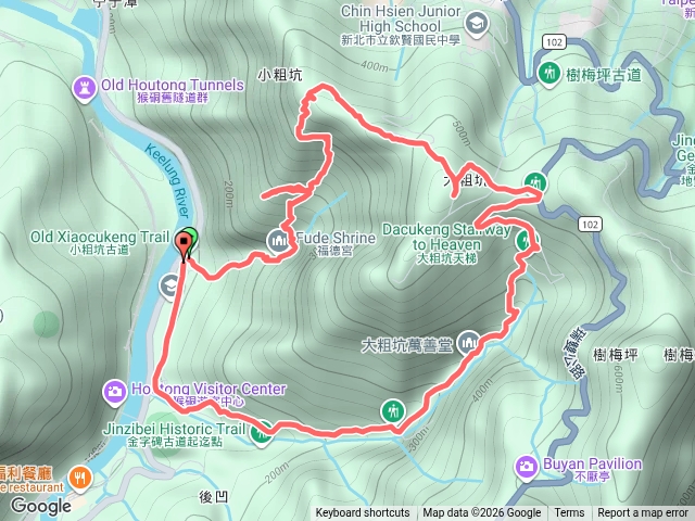 小粗坑古道大粗坑古道o型預覽圖