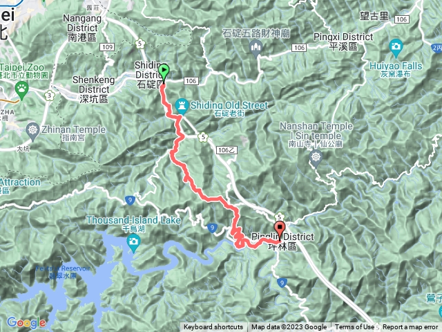 雙溪口淡蘭吊橋外按步道烏塗窟獵狸尖黃櫸皮寮堵南橋-𩻸魚堀溪步道