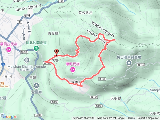 圳北步道觀音山麻園寮山（地名）廟後古道（未整理難走）踢馬路回預覽圖