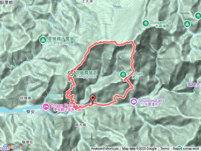 虎山縱走騰龍山預覽圖