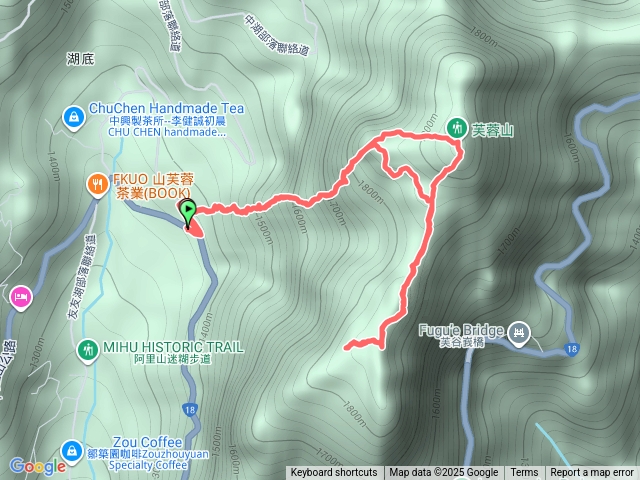 天福山芙蓉山（台18來回）