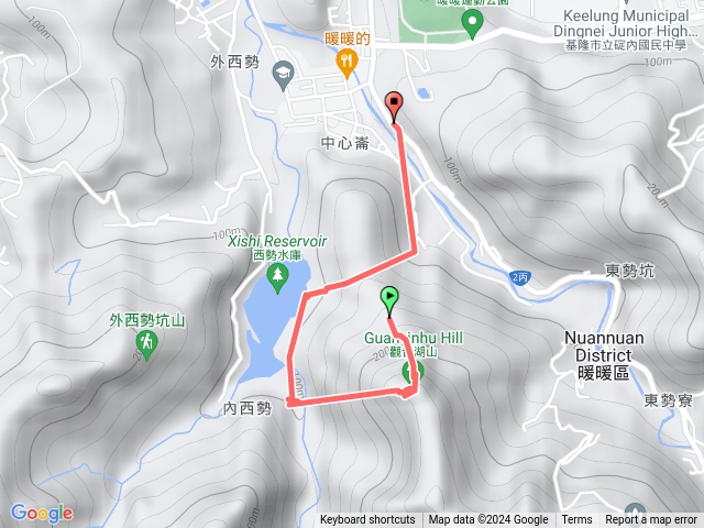 基隆暖暖觀音福山西勢水庫