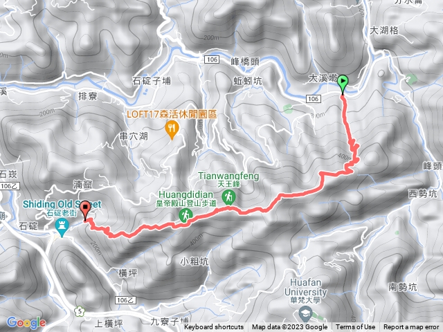 黃帝殿北東峰西峰