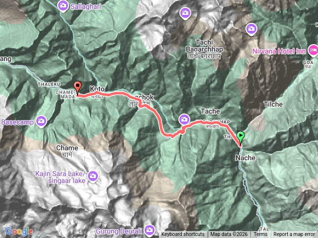 ACTTREKDay3|Dharapani→Chame