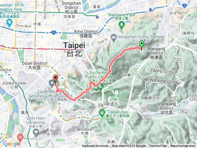 台北縱走第六段