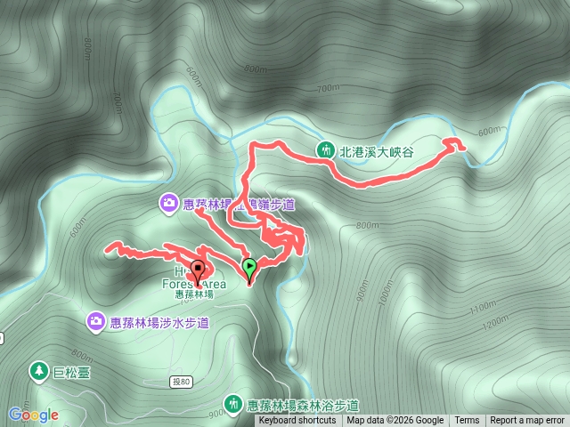 惠蓀林場松風山杜鵑嶺