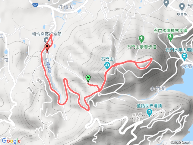 小粗坑山 石門山 太平山