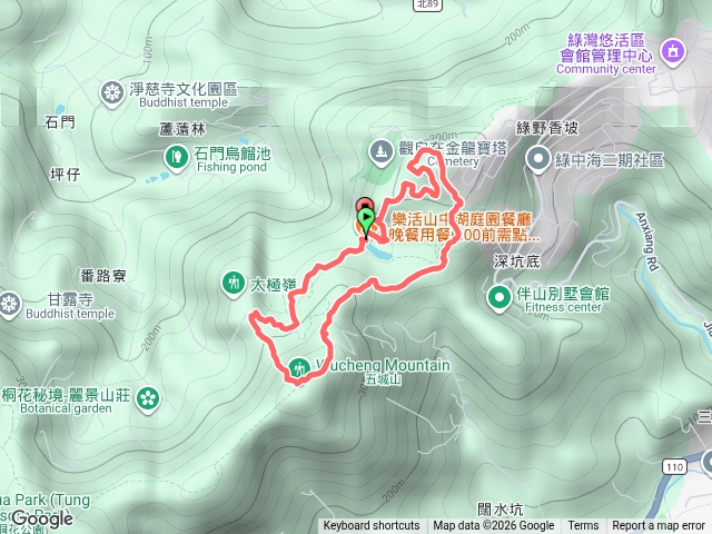文筆山五城山O繞