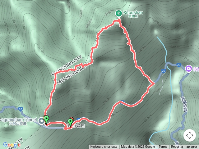 2024/04/12 溪頭山 關山嶺山 Ｏ縱