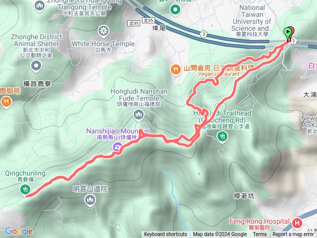 南勢角山青春嶺