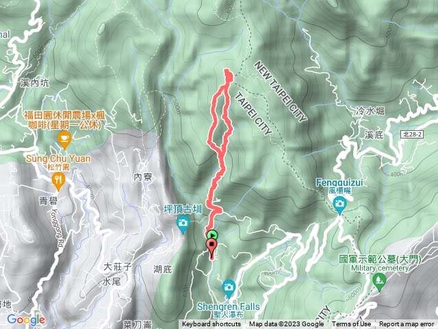 坪頂古圳環狀步道-荷蘭古道-高頂山