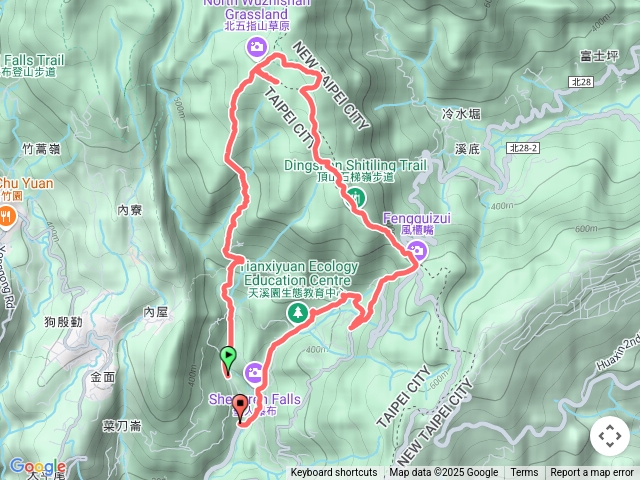 坪頂古圳荷蘭古道頂山風櫃嘴步道
