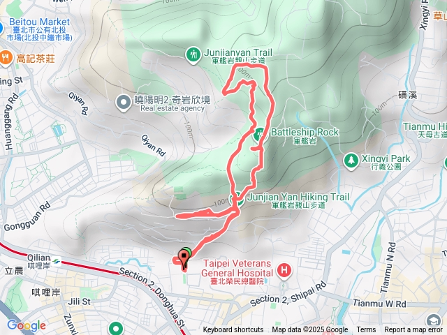 軍艦岩越野跑預覽圖