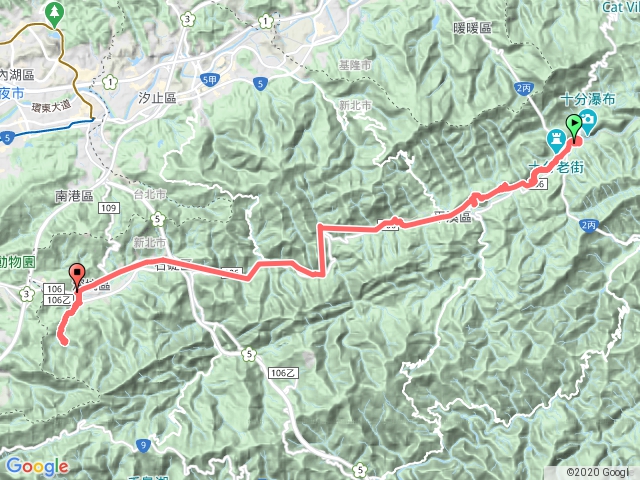 2020/08/08十分老街.望古、嶺腳石窟、炮子崙瀑布、深坑老街。