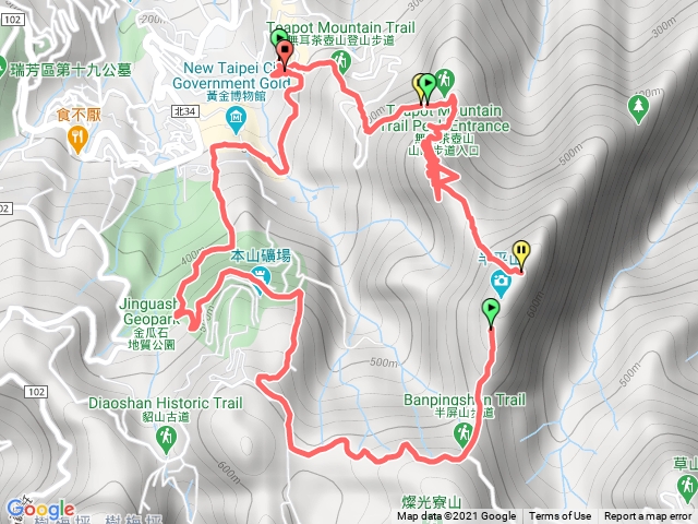 茶壺山+半平山O型步道