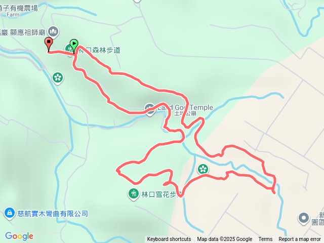 林口森林步道頂福巖步道預覽圖