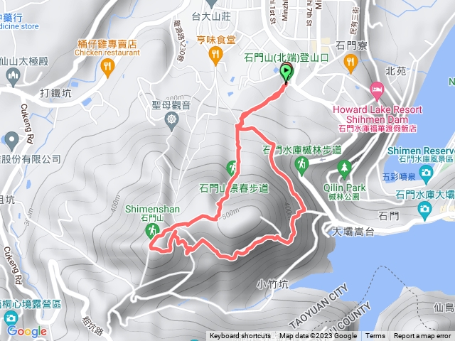 石門山 景春步道進  環湖步道出