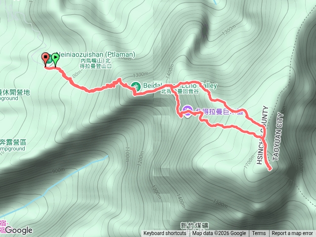 北得拉曼山內鳥嘴山預覽圖