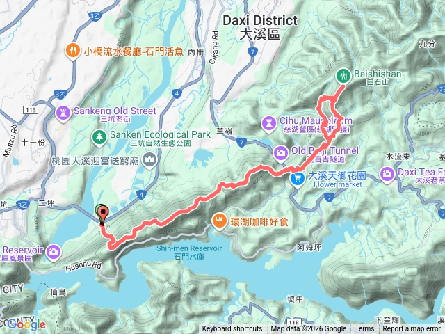 溪白溪縱走預覽圖