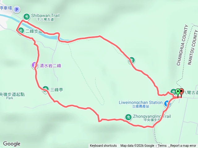 中央嶺+十八彎O型預覽圖
