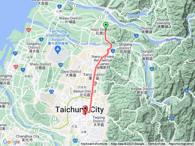 分段徒步環島 台中至三義D3后里-台中