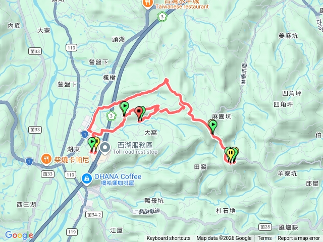 西湖柚子山西湖休息站（四月柚子花滿山開）