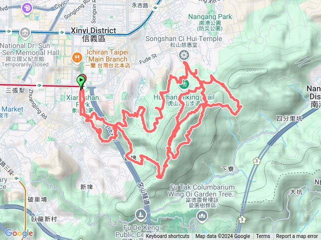 翡翠四獸山行程