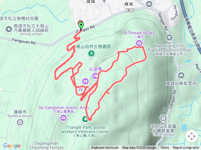 大崗山盤龍峽谷