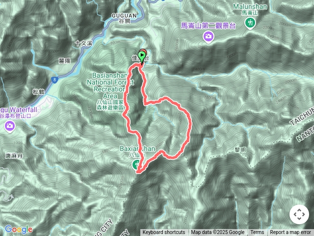 東八仙山