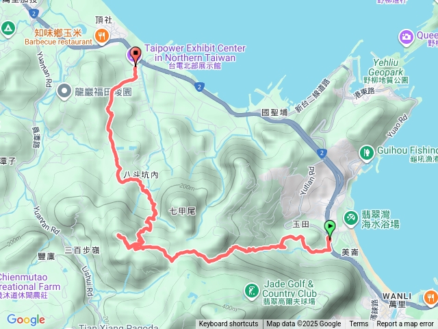 玉田古道-八斗山-八斗坑內山腰路-八斗坑內古道-台電北部展
