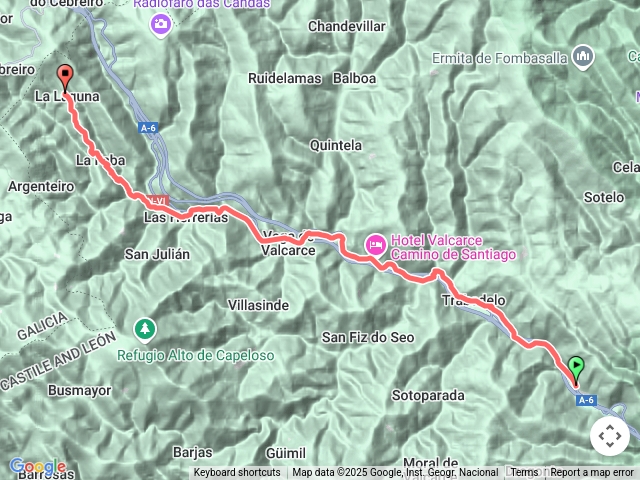 VillafrancadeBierzo➡️LaLagunadeCastilla