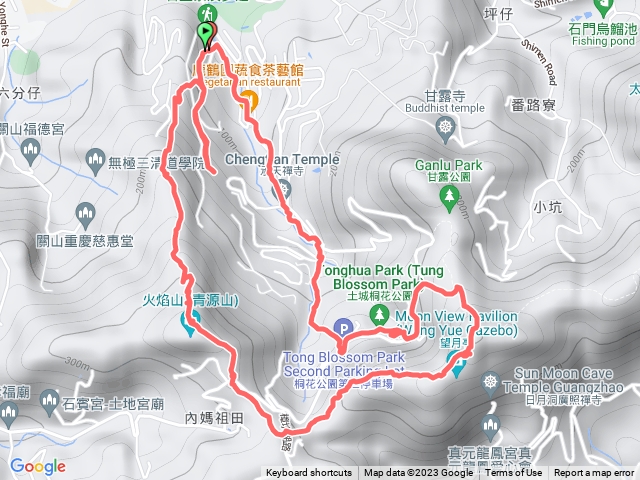 簡單駭客 土城天上山靴型縱走(利益停車場啟登)(負重)