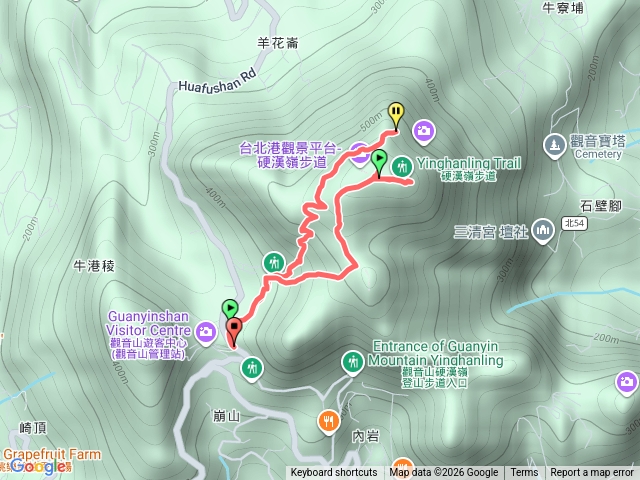觀音山楓櫃斗步道