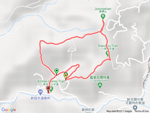 新田山登山步道