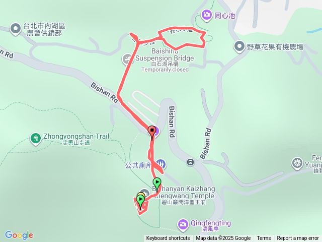 114/11/21-2-碧山巖開漳聖王廟/白石湖吊橋/春秋步道/同心池