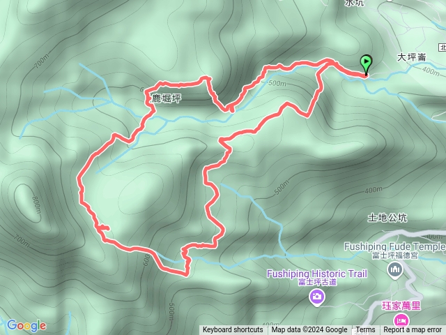 萬里 鹿堀坪古道-鹿堀坪山-大尖山草原-富士坪山-富士坪古道-大尖聚落遺址O型預覽圖