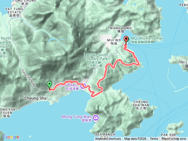 香港鳳凰徑11、12段