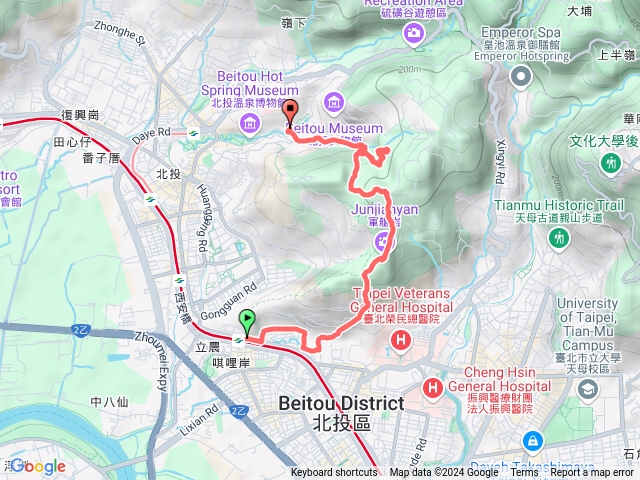 20241205北投軍艦岩善光寺新北投