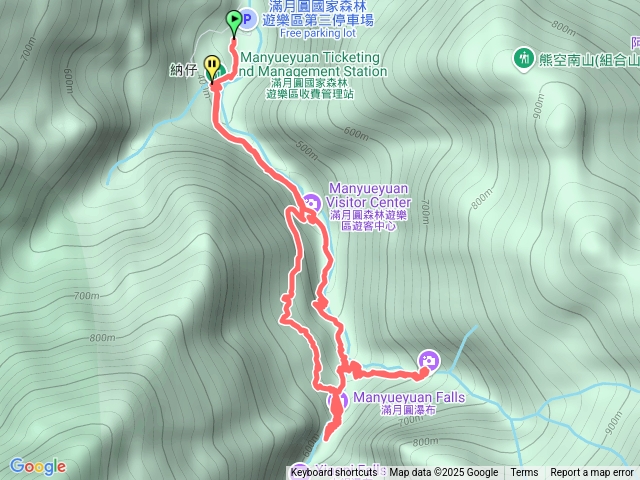 滿月圓國家森林遊樂區步道群