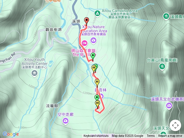 早安2025032910：43登溪頭天文臺步道祝順心如意。_
