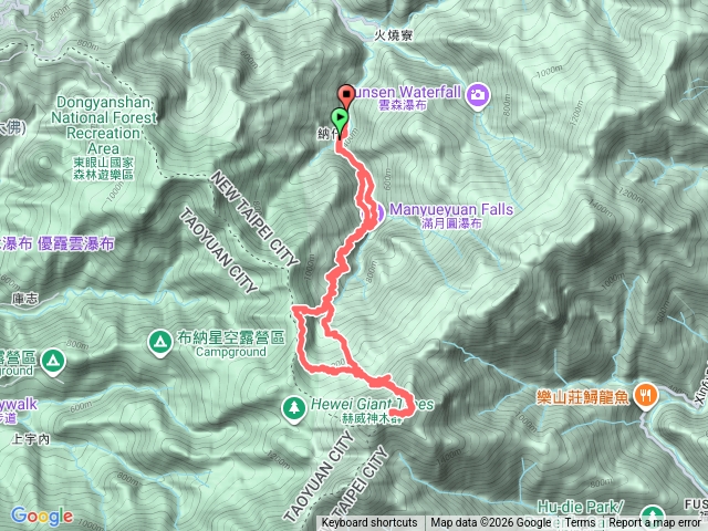 滿月圓走北插天山預覽圖