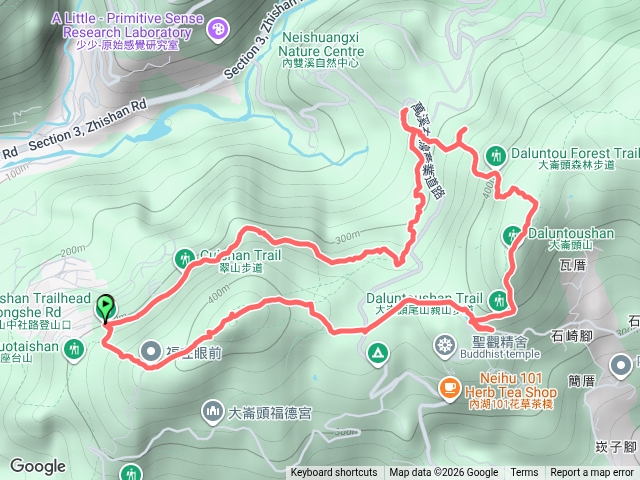 大崙尾山-大崙頭山O型預覽圖