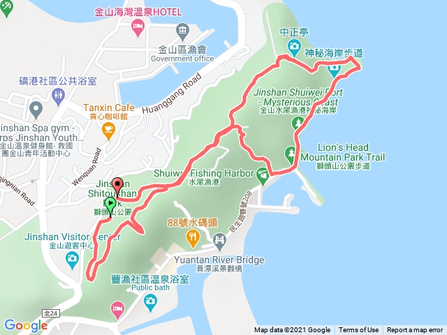 2021／4／1金山獅頭山步道