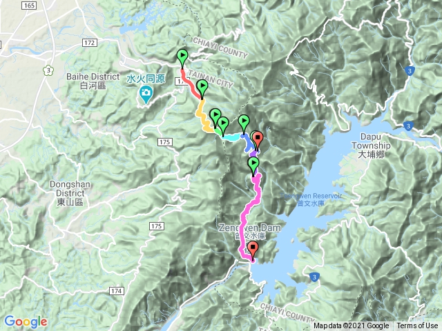 關仔嶺大凍山、曾文水庫縱走