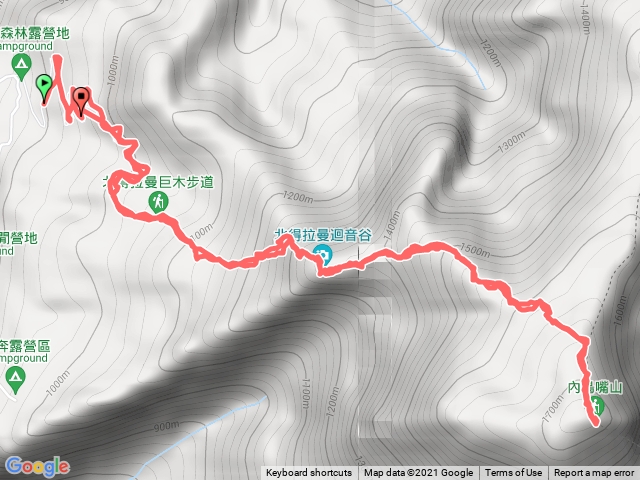 北得拉曼（內鳥嘴山）