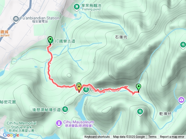 打鐵寮古道到東興橋來回