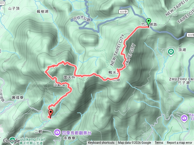 桃園國中大屯山（主、南、西峰）-面天山-向天山