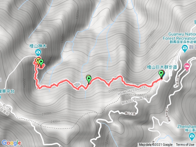 檜山巨木群步道